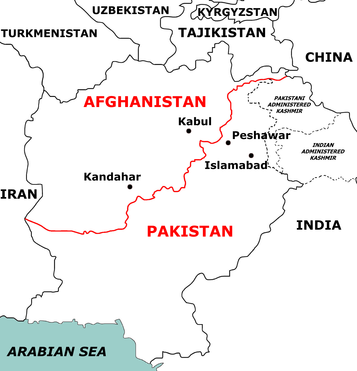 Pak Afghan Border